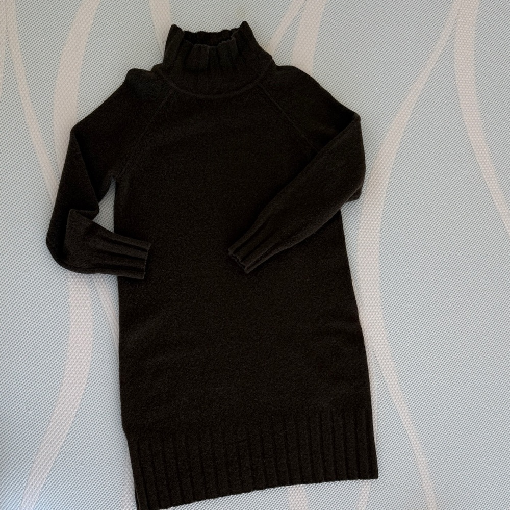 Black Turtleneck Sweater Dress